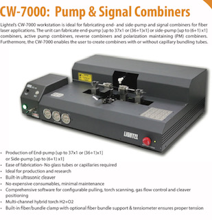 CW-7000: Pumpand Signal Combiners